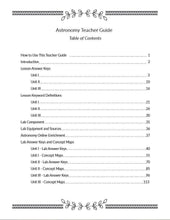 Load image into Gallery viewer, Astronomy Teacher Guide