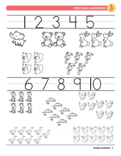 Load image into Gallery viewer, Preschool Workbook