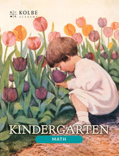 Load image into Gallery viewer, Cover of Kolbe Academy Math & Logic math concepts for kindergarten Catholic homeschool curriculum