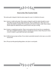 Introduction to Sacred Scripture Teacher Guide