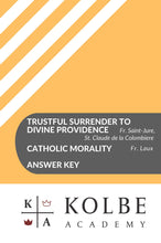 Load image into Gallery viewer, Trustful Surrender to Divine Providence &amp; Catholic Morality Study Guide