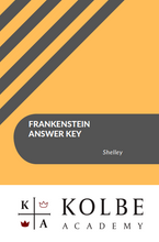 Load image into Gallery viewer, Frankenstein Answer Key