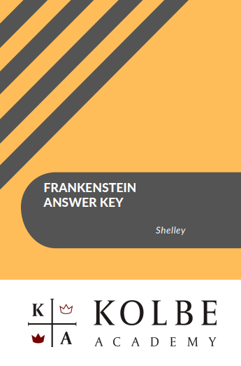 Frankenstein Answer Key