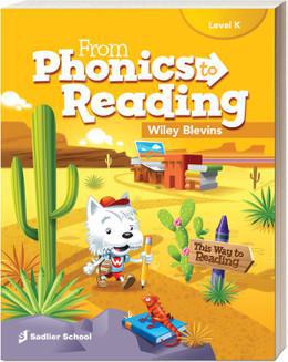 From Phonics to Reading Sadlier Student Workbook- Grade K – Kolbe ...