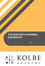 Load image into Gallery viewer, The War with Hannibal Study Guide