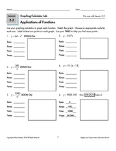 Load image into Gallery viewer, Graphing Calculator Lab Manual Student Book