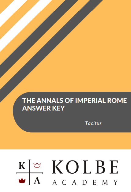 The Annals of Imperial Rome Answer Key