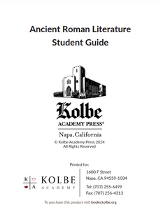 Ancient Roman Literature Student Guide