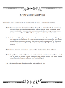 Ancient Roman Literature Student Guide