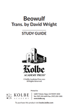 Load image into Gallery viewer, Beowulf Study Guide