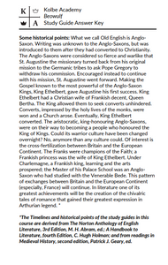 Beowulf Study Guide