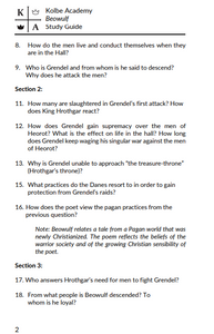 Beowulf Study Guide