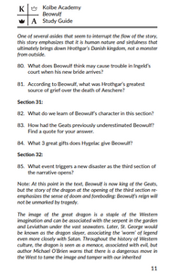 Beowulf Study Guide
