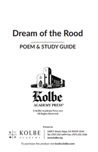 Load image into Gallery viewer, Dream of the Rood Poem &amp; Study Guide