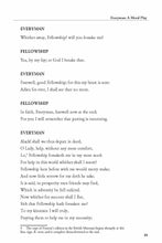 Load image into Gallery viewer, Medieval Poetry &amp; Prose Reader Everyman Moral Play Sample Page 1