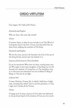 Load image into Gallery viewer, Medieval Poetry &amp; Prose Reader Ordo Virtutem Sample Page 1