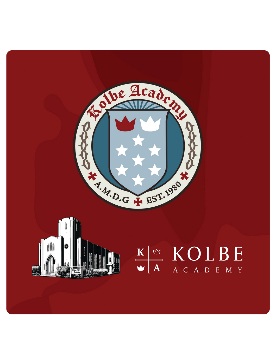 Kolbe Academy Crest Mouse Pad