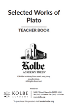 Load image into Gallery viewer, Selected Works of Plato Answer Key