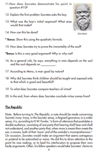Selected Works of Plato Study Guide