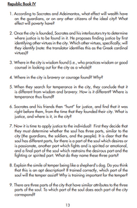 Selected Works of Plato Study Guide