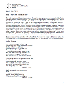 Introduction to Philosophy Reader