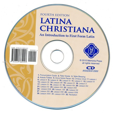 Latina Christiana Pronunciation CD