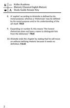 Load image into Gallery viewer, Aristotle Rhetoric and Farnsworth Classical English Rhetoric Answer Key