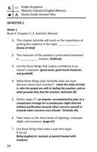 Load image into Gallery viewer, Aristotle Rhetoric and Farnsworth Classical English Rhetoric Answer Key