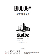 Load image into Gallery viewer, Biology Answer Key