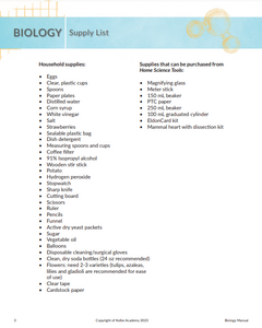 Biology Lab Manual