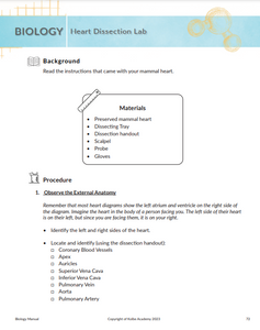 Biology Lab Manual