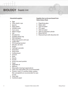 Biology Instructor Key Lab Manual