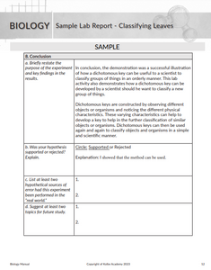 Biology Instructor Key Lab Manual