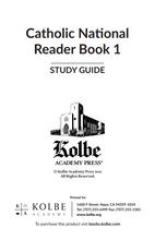 Load image into Gallery viewer, Catholic National Reader Book One Student Guide