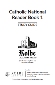 Catholic National Reader Book One Student Guide