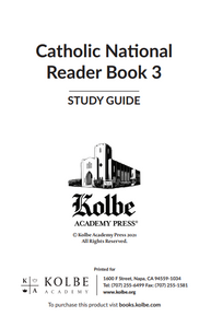 Catholic National Reader Book Three Student Guide