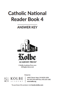Catholic National Reader Book Four Teacher Guide