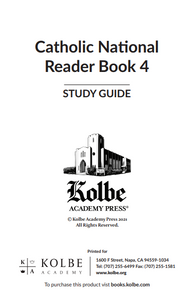 Catholic National Reader Book Four Student Guide