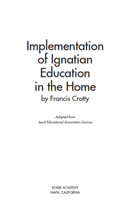 Implementation of Ignatian Education in the Home