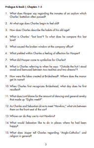 Brideshead Revisited Study Guide