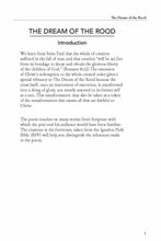 Load image into Gallery viewer, The Dream of the Rood Introduction page with text introducing this piece of literature.