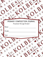 Load image into Gallery viewer, Kolbe Academy Composition Journal for Primary School (Grades Pre K-1)