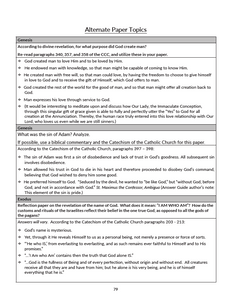 Introduction to Sacred Scripture Teacher Guide