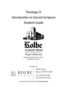Introduction to Sacred Scripture Student Guide