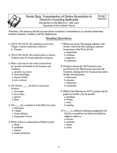 Introduction to Sacred Scripture Student Guide