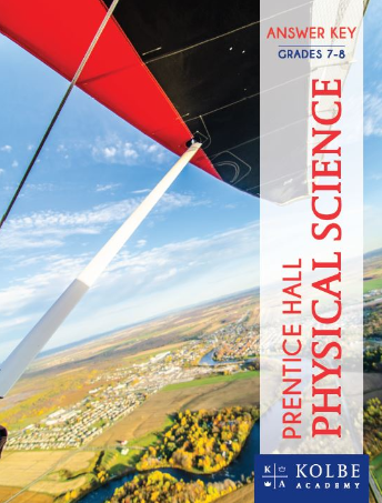 Physical Science Answer Key – Kolbe Academy Bookstore