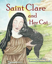 Load image into Gallery viewer, Saint Clare and Her Cat