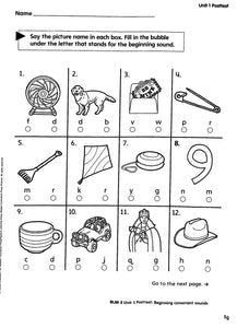 Phonics Level A Teacher Manual