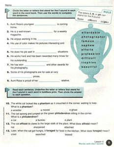 Phonics Level E Workbook