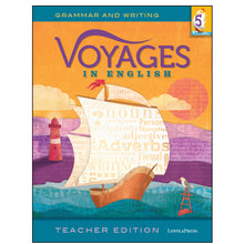 Load image into Gallery viewer, Voyages in English 5 Teacher Edition 2018